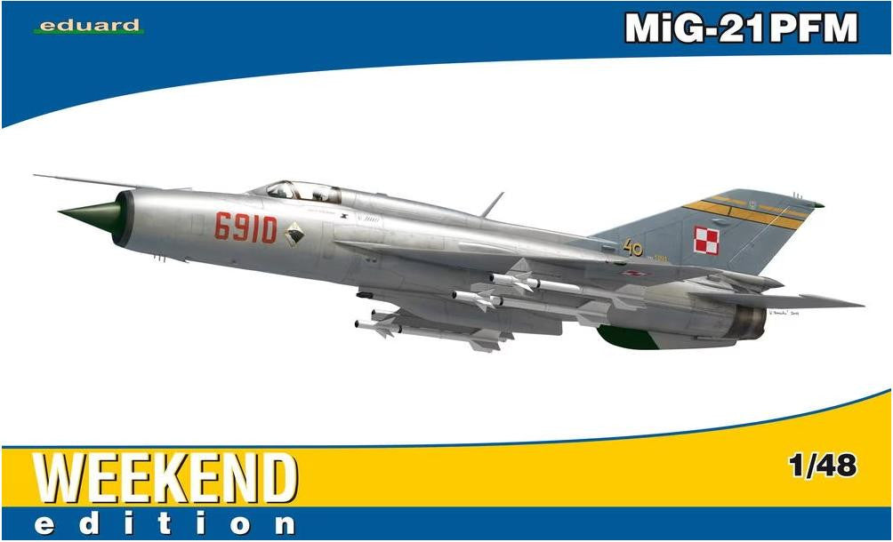 Eduard 1/48 MiG-21PFM Fishbed Weekend Ed 84124